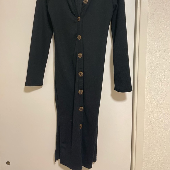 Button down Sweater dress - Picture 3 of 3